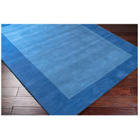 Surya M308-3353 Mystique 63 X 39 inch Dark Blue Rugs, Wool m308_corner.jpg thumb