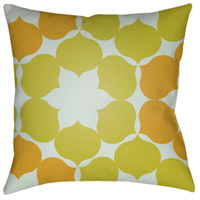Surya MD045-1818 Moderne 18 X 18 inch Yellow and Green Outdoor Throw Pillow photo thumbnail