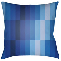 Surya MD075-1818 Moderne 18 X 18 inch Navy and Blue Outdoor Throw Pillow thumb