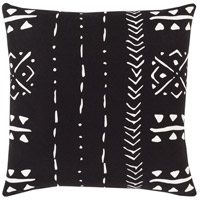 Surya MDC002-1818 Mud Cloth 18 X 18 inch Black/White Pillow Cover thumb