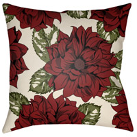 Surya MF049-2222 Moody Floral 22 X 22 inch Black and Cream Outdoor Throw Pillow photo thumbnail
