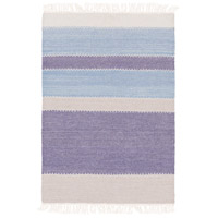 Surya MIG5004-23 Miguel 36 X 24 inch Blue and Blue Area Rug, Wool and Cotton thumb