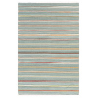 Surya MIG5008-576 Miguel 90 X 60 inch Blue and Orange Area Rug, Wool and Cotton photo thumbnail