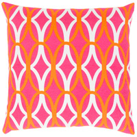 Surya MRA011-1818 Miranda 18 X 18 inch Orange and Pink Pillow Cover photo thumbnail