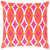 Surya MRA011-1818 Miranda 18 X 18 inch Orange and Pink Pillow Cover mra011.jpg thumb