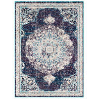 Surya MRC2322-5373 Morocco 87 X 63 inch Navy/Teal/Pale Blue/Dark Brown/Charcoal/Camel Rugs, Rectangle photo thumbnail