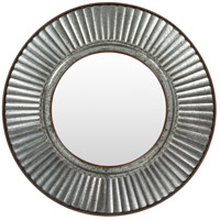 Surya NJA001-3030 Nadja 30 X 30 inch silver Mirrors, Round thumb