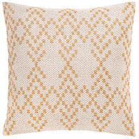 Surya RDE001-2020D Ryder 20 X 20 inch Cream/Wheat/Ivory Pillow Kit, Square thumb
