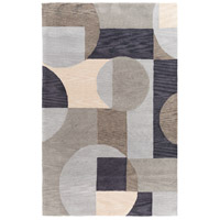 Surya RVR1002-576 Rivera 90 X 60 inch Brown and Brown Area Rug, Polyester thumb