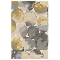 Surya RVR1005-576 Rivera 90 X 60 inch Ivory/Butter/Medium Gray/Wheat/Lime/Charcoal Rugs, Polyester thumb