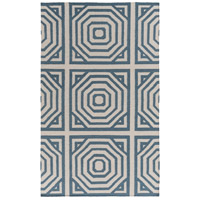 Surya RVT5008-576 Rivington 90 X 60 inch Blue and Neutral Area Rug, Wool and Cotton thumb