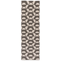 Surya RVT5014-268 Rivington 96 X 30 inch Gray and Neutral Runner, Wool and Cotton photo thumbnail