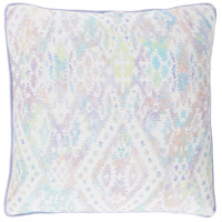 Surya RXA003-1818D Roxanne 18 X 18 inch Ivory and Lavender Throw Pillow thumb