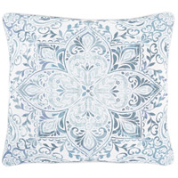 Surya RXN006-1818 Roxana 18 X 18 inch Ivory/Teal/Medium Gray/Pale Blue/Lavender Pillow Cover, Square photo thumbnail