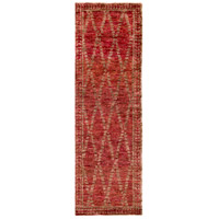 Surya SCR5158-268 Scarborough 96 X 30 inch Red and Neutral Runner, Jute thumb