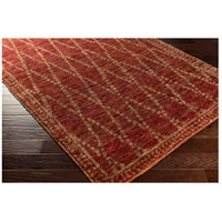 Surya SCR5158-3353 Scarborough 63 X 39 inch Red and Neutral Area Rug, Jute alternative photo thumbnail