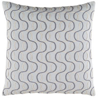 Surya SDB001-2020 Solid Bold II 20 X 20 inch Grey and Grey Pillow Cover thumb