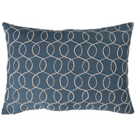 Surya SDB004-1319 Solid Bold II 19 X 13 inch Navy and Grey Pillow Cover photo thumbnail