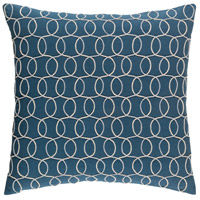 Surya SDB004-1818 Solid Bold II 18 X 18 inch Navy and Grey Pillow Cover photo thumbnail