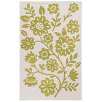 Surya SDD4007-23 Skidaddle 36 X 24 inch Green and Neutral Area Rug, Poly Acrylic thumb