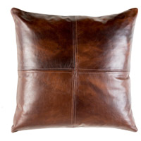 Surya SFD001-2020D Sheffield 20 X 20 inch Dark Brown Pillow Kit photo thumbnail