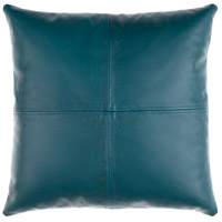 Surya SFD003-2020 Sheffield 20 inch Denim/Teal Pillow Cover thumb