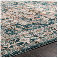 Surya SFT2301-5376 Soft Touch 91 X 61 inch Teal/Taupe/Ivory/Dark Brown/Camel/Medium Gray Rugs, Rectangle sft2301-texture.jpg thumb