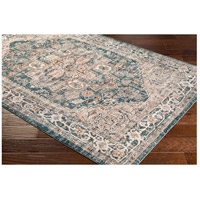 Surya SFT2301-5376 Soft Touch 91 X 61 inch Teal/Taupe/Ivory/Dark Brown/Camel/Medium Gray Rugs, Rectangle sft2301_corner.jpg thumb