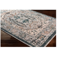 Surya SFT2303-23 Soft Touch 35 X 23 inch Teal/Ivory/Taupe/Medium Gray/Black/Camel Rugs, Rectangle sft2303_corner.jpg thumb
