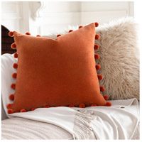Surya SGI006-2020 Serengeti 20 X 20 inch Burnt Orange Pillow Cover, Square sgi006-styleshot_201.jpg thumb