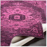 Surya SKR2319-5373 Silk Road 87 X 63 inch Bright Pink/Lilac/Coral/Black Rugs, Rectangle skr2319-fold.jpg thumb