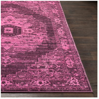 Surya SKR2319-5373 Silk Road 87 X 63 inch Bright Pink/Lilac/Coral/Black Rugs, Rectangle skr2319-front.jpg thumb