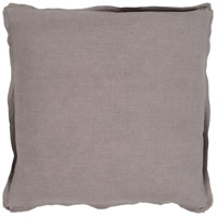 Surya SL015-1818P Solid 18 X 18 inch Taupe Pillow Kit thumb
