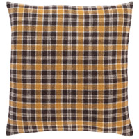 Surya SLY002-2020 Stanley 20 X 20 inch Black/Beige Pillow Cover thumb