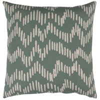 Surya SMS012-2222D Somerset 22 X 22 inch Sage and Beige Throw Pillow thumb