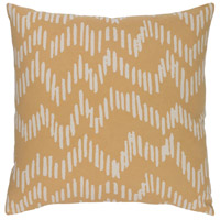 Surya SMS014-2020D Somerset 20 X 20 inch Camel and Beige Throw Pillow thumb
