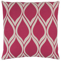Surya SMS018-2020D Somerset 20 X 20 inch Bright Pink and Ivory Throw Pillow sms018.jpg thumb