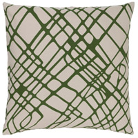 Surya SMS021-2020 Somerset 20 X 20 inch Green and White Pillow Cover alternative photo thumbnail