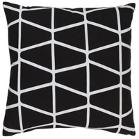 Surya SMS034-2020D Somerset 20 X 20 inch Black and White Throw Pillow thumb