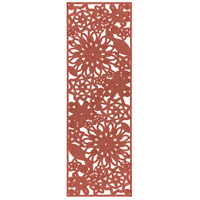 Surya SNB4019-268 Sanibel 96 X 30 inch Red Outdoor Runner, Polypropylene, Polyester, and Viscose thumb