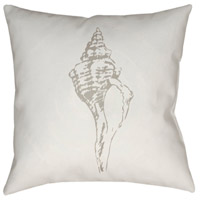 Surya SOL020-2020 Shells 20 X 20 inch Beige and White Outdoor Throw Pillow sol020.jpg thumb