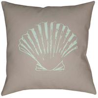 Surya SOL028-1818 Shells II 18 X 18 inch Brown and Green Outdoor Throw Pillow photo thumbnail