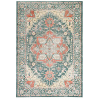 Surya SRE1003-5373 Serene 87 X 63 inch Green and Neutral Area Rug, Polyester and Polypropylene photo thumbnail