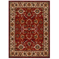 Surya SRP1005-5373 Serapi 87 X 63 inch Red and Brown Area Rug, Polypropylene photo thumbnail