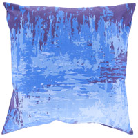 Surya SY044-2222D Serenade 22 inch Dark Blue, Violet, Bright Blue Pillow Kit thumb