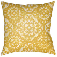 Surya YN018-2020 Yindi 20 X 20 inch Bright Yellow and Cream Outdoor Throw Pillow photo thumbnail