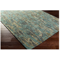 Surya ZPH3000-576 Zephyr 90 X 60 inch Blue and Blue Area Rug, Wool, Jute, and Viscose alternative photo thumbnail