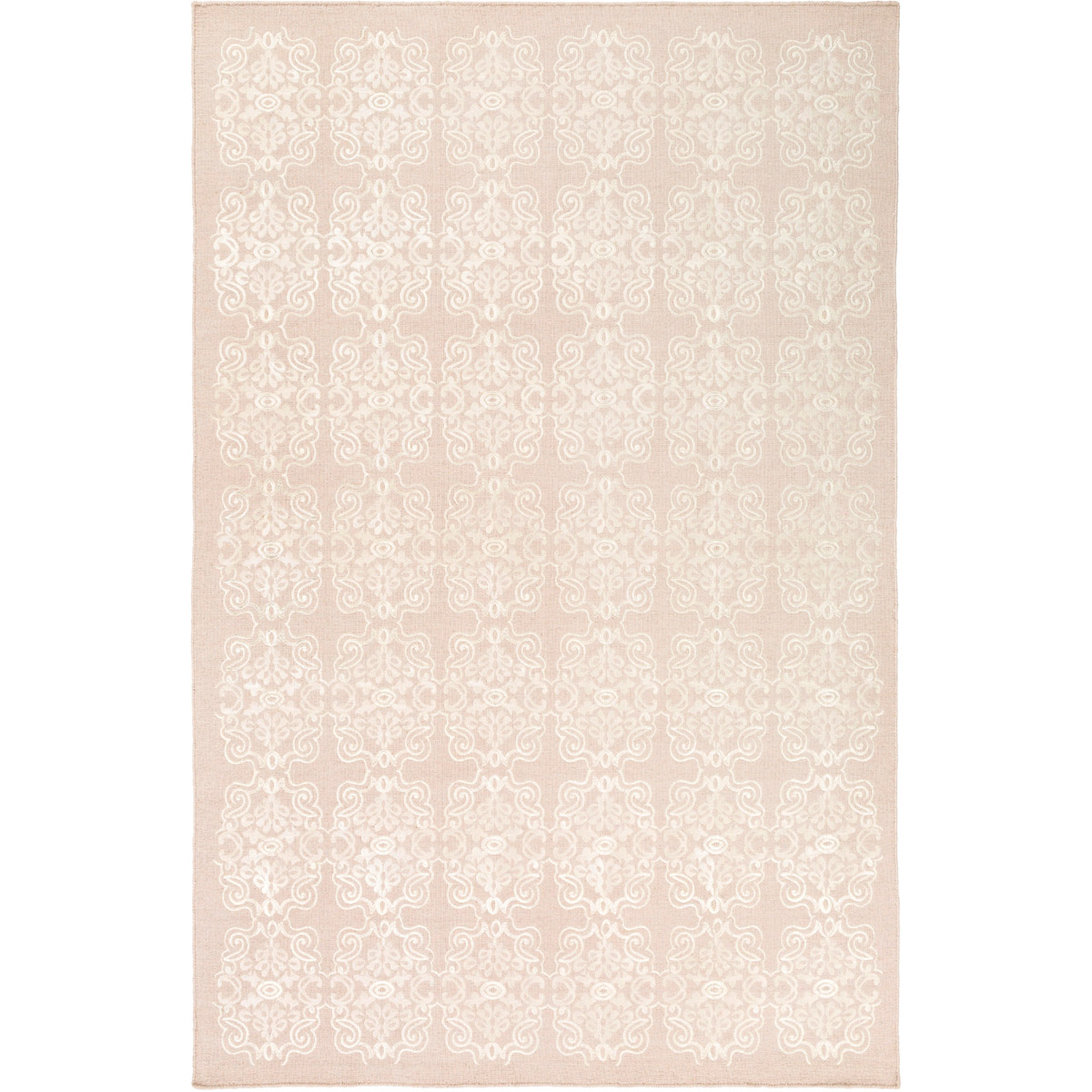 Surya ADE6000-4362 Adeline 72 X 48 inch Neutral and Neutral Area Rug, Wool, Viscose, and Cotton