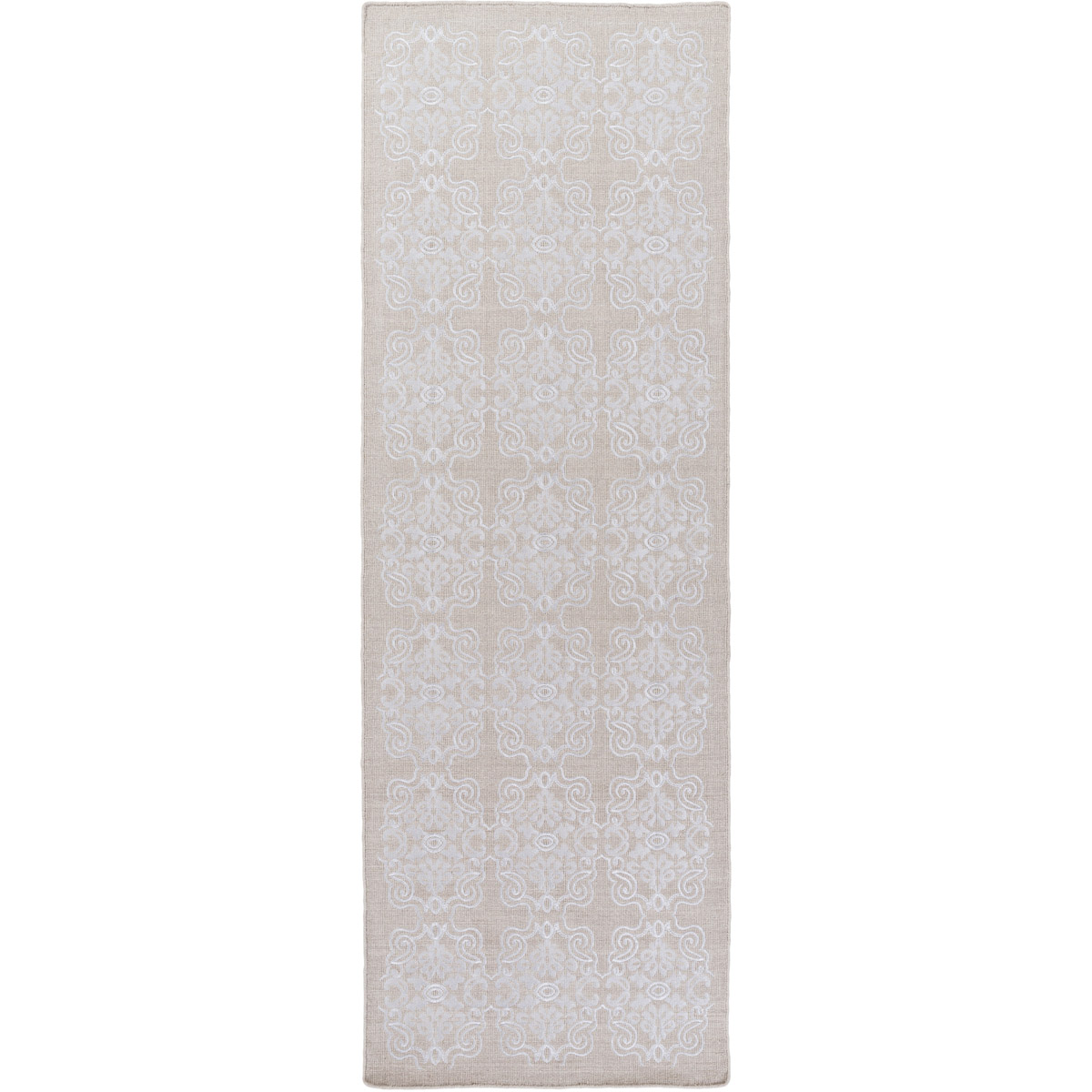 Surya ADE6005-93133 Adeline 156 X 108 inch Gray Area Rug, Wool, Viscose, and Cotton
