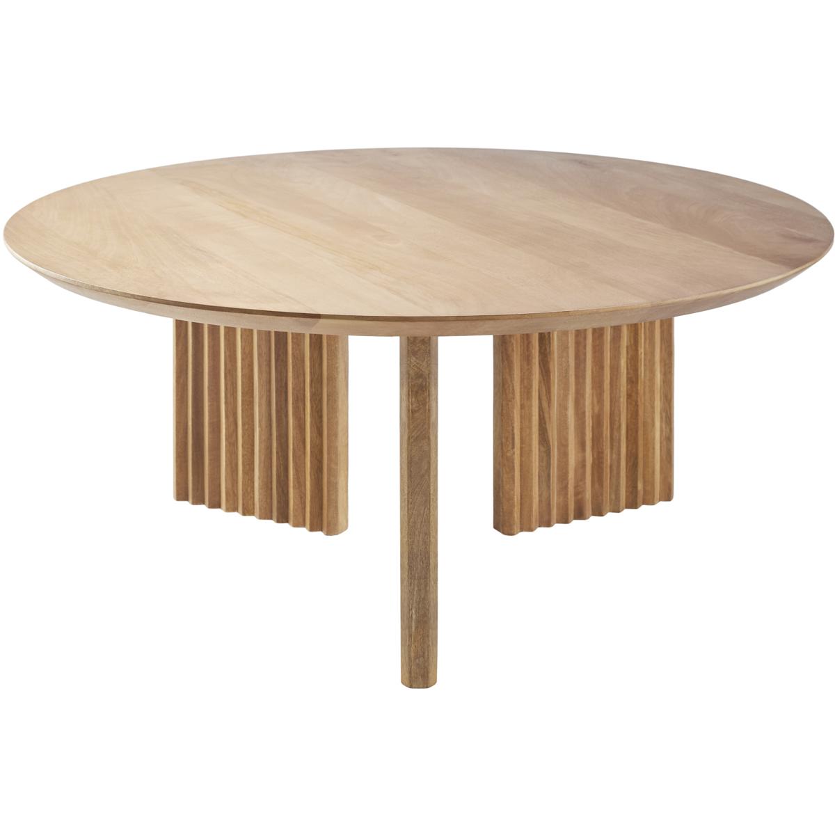 Surya AGNE001 Agnes 36 X 36 inch Brown Coffee Table